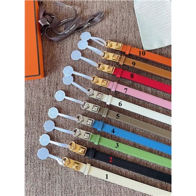 Женский тонкий ремень  Herme*s Kell*y 🧡