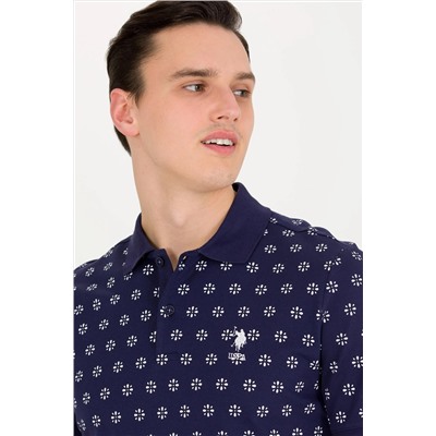 Erkek Lacivert Polo Yaka Tişört