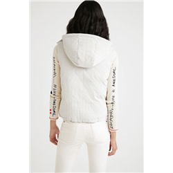 Chaleco acolchado capucha