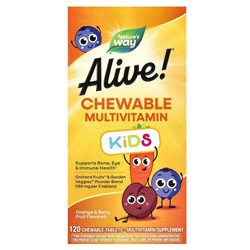 CHEWABLE MULTIVITAMIN KiDS 120 tab Alive