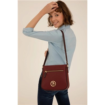 Kadın Bordo Çapraz Çanta