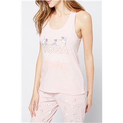 Camiseta de tirantes Paulette Rosa