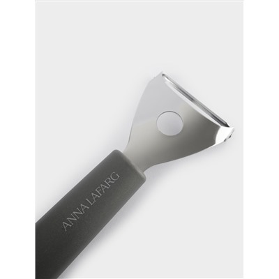 Овощечистка, 18 см, Т-образная, сталь/пластик, графитовая, Multi