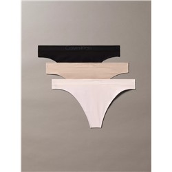 Bonded Flex 3-Pack Mid Rise Thong
