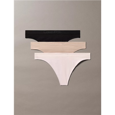 Bonded Flex 3-Pack Mid Rise Thong
