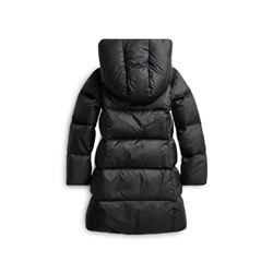 Girls 7-16 Quilted Down Long Coat