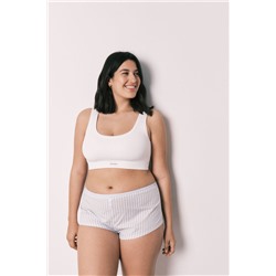 COZY Top seamless blanco
