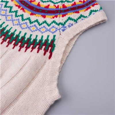 Шерстяной вязаный жилет РАЛЬ*Ф Л