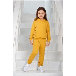 Костюм с брюками КТ0045 Горчичный НАТАЛИ #881552