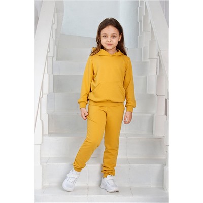 Костюм с брюками КТ0045 Горчичный НАТАЛИ #881552