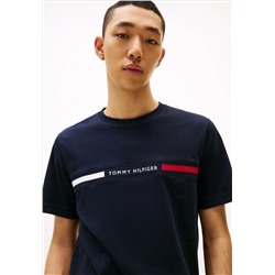 Tommy Hilfiger HILFIGER CHEST INSERT TEE - Camiseta estampada