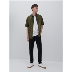 skinny Jeans in Washout-Optik