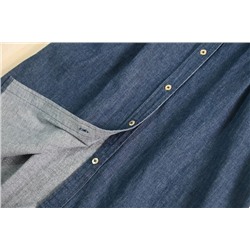 Джинсовое платье средней длины  Экспорт