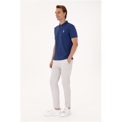 Erkek Açık Gri Kanvas / Chino Pantolon