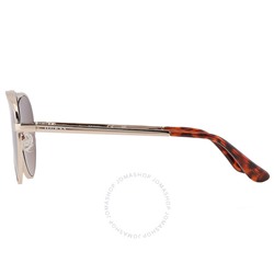 Guess Factory  Brown Gradient Pilot Ladies Sunglasses