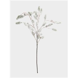 Ветка декоративная, 70 см, пластик, Заснеженная ветка, Interior natural