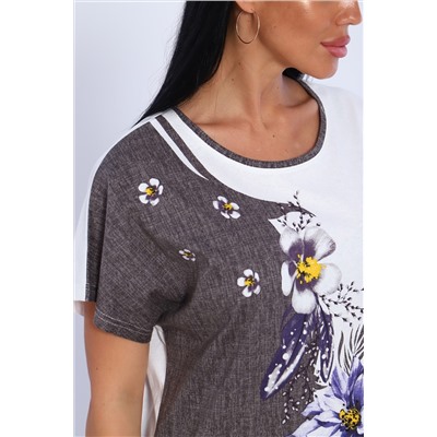 Костюм с брюками 65002 НАТАЛИ #1023848