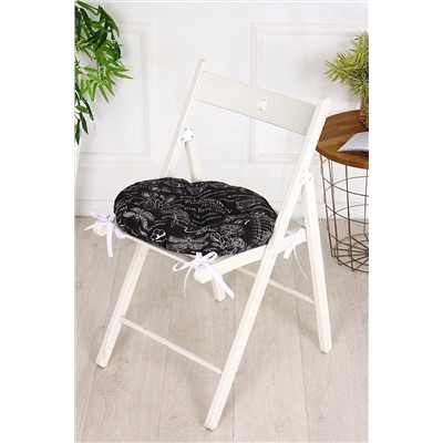 Подушка для мебели Bio-Line круглая с 4 завязками, 4 точки рогожка. P НАТАЛИ #876501