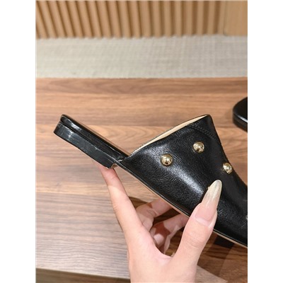 Мюли на плоской подошве  ХЛО*Э