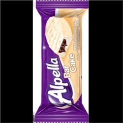 Кекс "Alpella Bar Cake" 35 гр в белом шоколаде