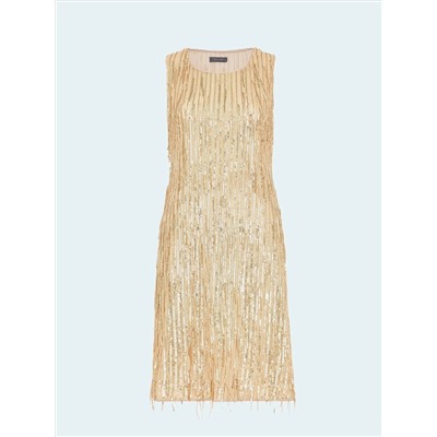 Платье мини с пайетками, PL1603/fizz