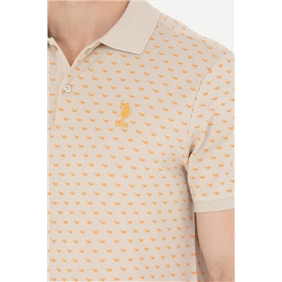 Erkek Taş Polo Yaka Tişört