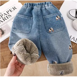 Утепленные джинсы