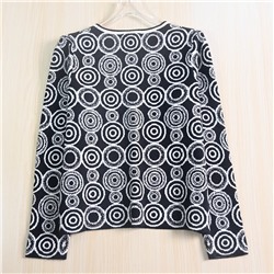 Тонкий вязанный жаккардовый свитер Max Mar*a