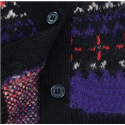 Женский шерстяной плюшевый кардиган ТОММИ ХИЛФИГЕ*Р