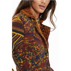 Chaqueta punto boho