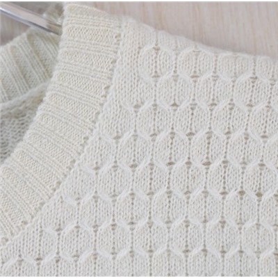 Женский вязаный крючком шерстяной свитер Макс Мар*а