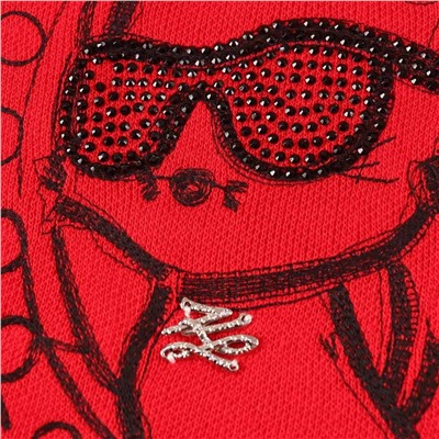 Женский свитер с вышивкой из тонкой шерсти КАР*Л 😎