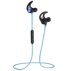 Phaiser BHS-750 Bluetooth Headphones Runner Headset Sport Earphones with Mic and Lifetime Sweatproof Guarantee - Wireless Earbuds for Running, Blackout