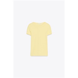SHORT SLEEVE VISCOSE T-SHIRT
