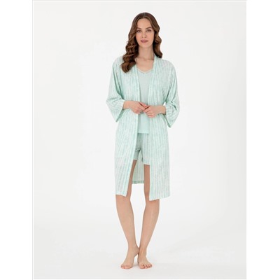 Mint 3'lü Pijama Takımı