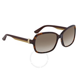 SALVATORE FERRAGAMOTortoise Oval Sunglasses SF606S 214