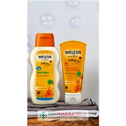 Weleda Baby - Calendula - Crème Lavante Corps & Cheveux - BIO - LOT de 2x200mlLot  × 2
