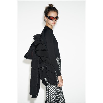 ANORAK PADDED 80% DOWN 20% FEATHER WATER-RESISTANT WINDPROOF RECCO® TECHNOLOGY SKI COLLECTION, CHARACTERISTICS