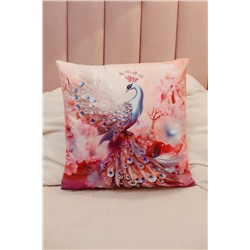 Наволочка декоративная 3 шт Павлины 3D