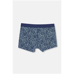 Dagi Lacivert 5210 2'Li Desenli Pamuk Boxer