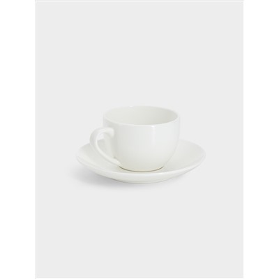 Чашка с блюдцем, 100 мл, Кашемир