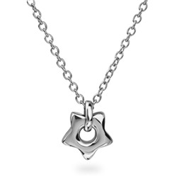 Кулон (покрытие родий) 40-45см, Есть комплект