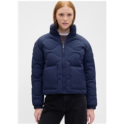Relaxed Quilted Nylon Jacket