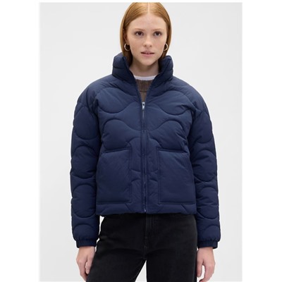 Relaxed Quilted Nylon Jacket