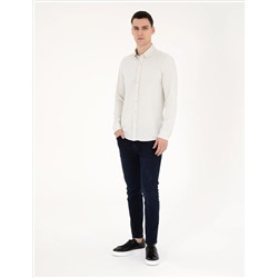 Koyu Lacivert Slim Fit Jean Pantolon