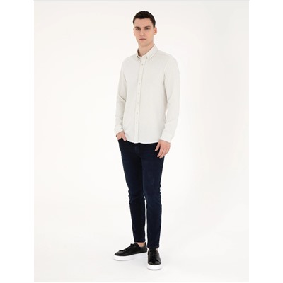Koyu Lacivert Slim Fit Jean Pantolon