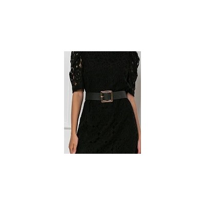 Ремень женский арт. P2/черный/широкий