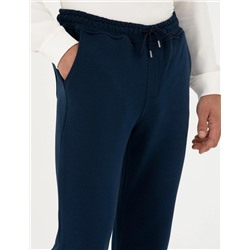 Lacivert Slim Fit Eşofman Altı