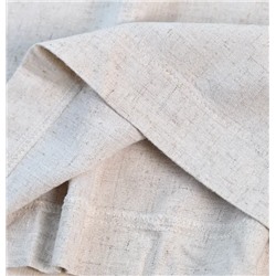 Женское платье из хлопка и льна