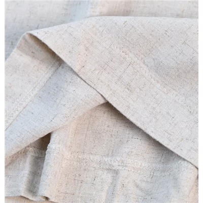 Женское платье из хлопка и льна